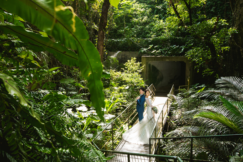 CREATIVE STUDIO by ワタベウェディング_ガーデンで撮影できる