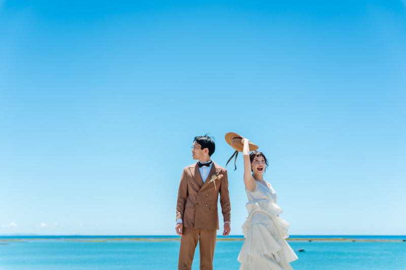 CREATIVE STUDIO by ワタベウェディング_海で撮影できる