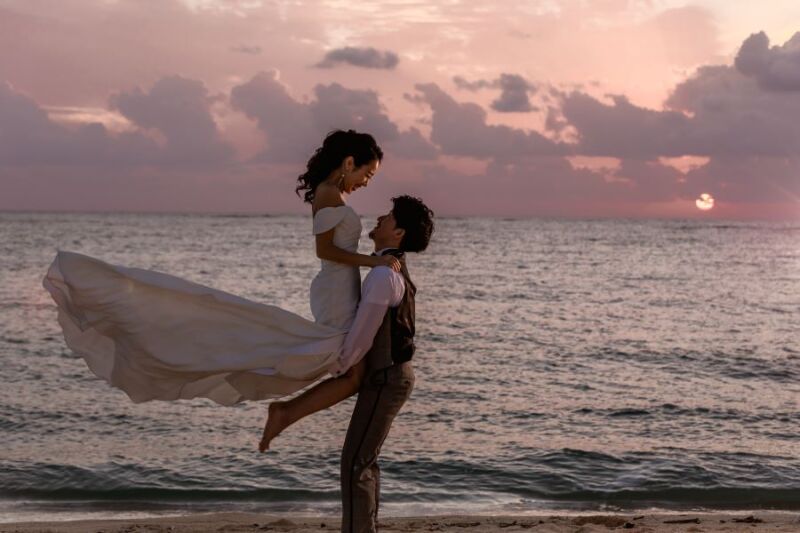 ビーチ撮影もバリエーション豊富♡