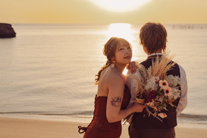 ビーチ撮影もバリエーション豊富♡