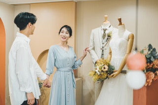 事前ドレス試着