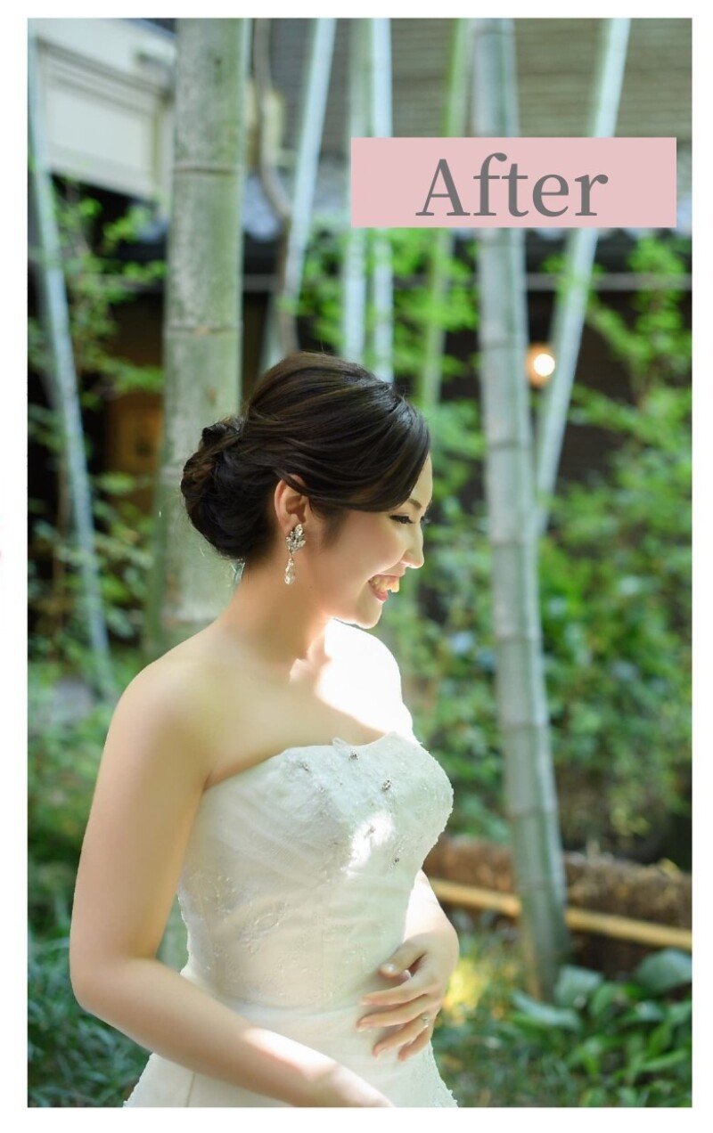 ヘアメイクの技術 写真2 after
