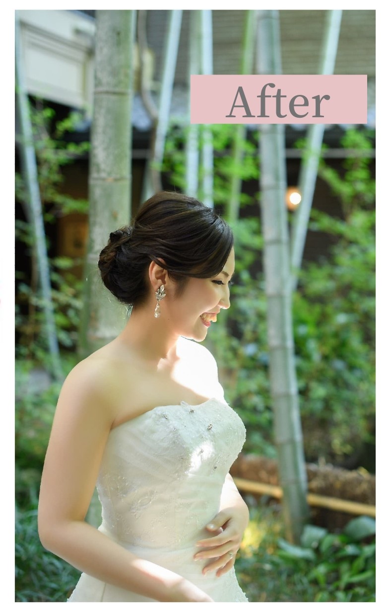 ヘアメイクの技術 写真2 after