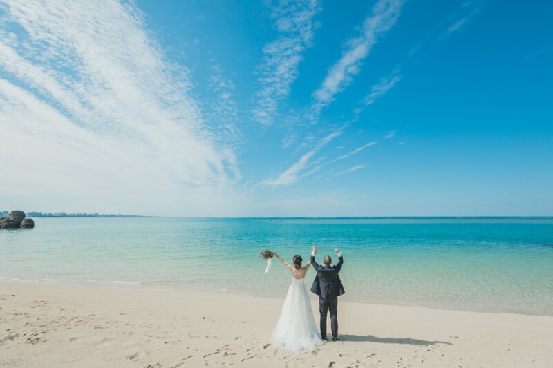 CREATIVE STUDIO by ワタベウェディング_海で撮影できる