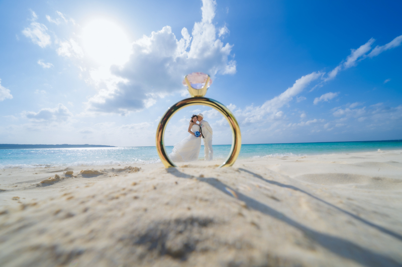 CREATIVE STUDIO by ワタベウェディング_海で撮影できる