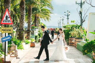 CREATIVE STUDIO by ワタベウェディング_◇街並みロケ◇沖縄を代表するアメリカンビレッジ/港川外人住宅