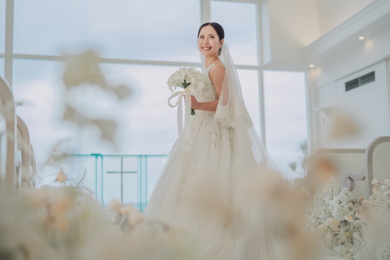 【早得/早春】4月撮影≪1月成約限定≫選べるチャペルフォト 50カット◎￥110,000&rArr;&yen;99,000|洋装1点・ヘアメイク込