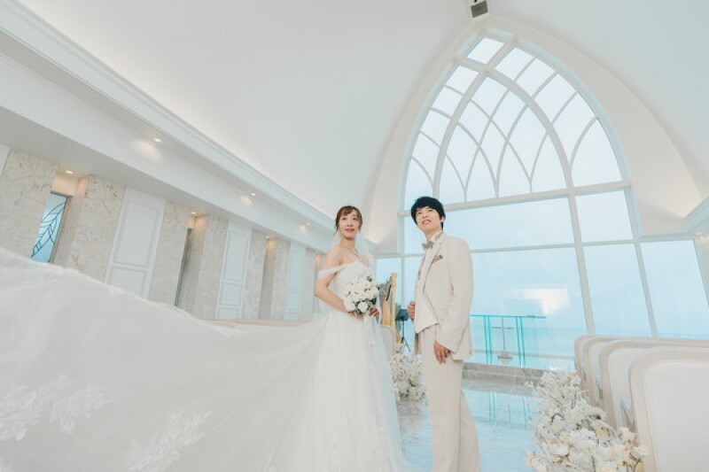 【チャペルフォト 100カット】≪2月成約限定≫◎&yen;143,000&rArr;&yen;110,000 |衣裳・ヘアメイクすべてコミ♪