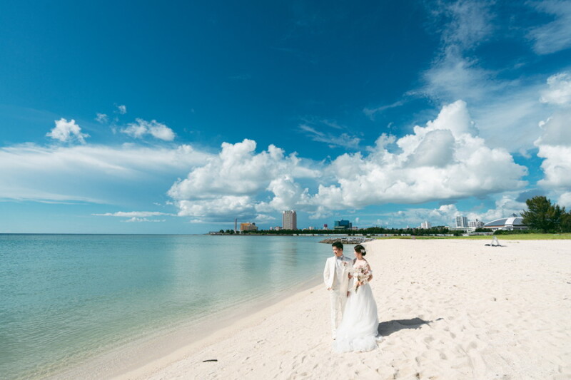 【県内最安☆期間限定】1月申込3月撮影までの大特価￥11,000！ビーチ＆グリーンフォト100カット◎衣裳|ヘアメイク|雨天保証