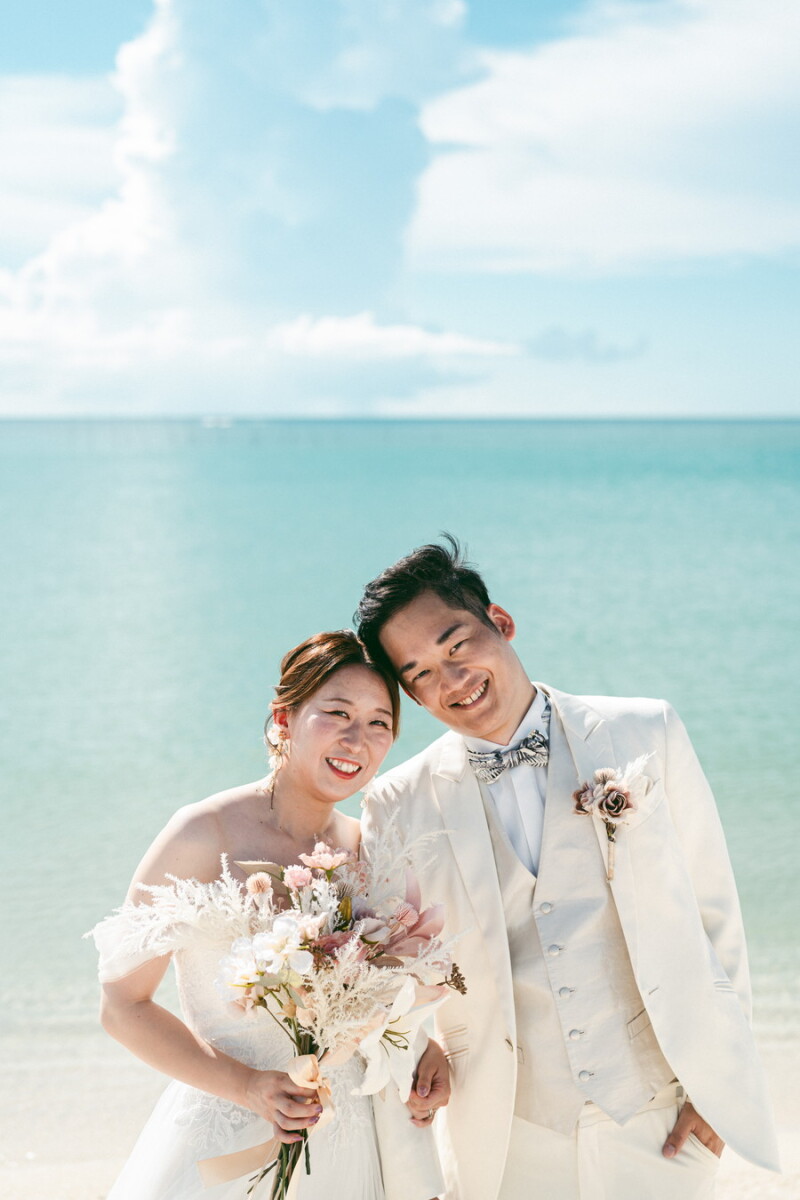 【県内最安☆期間限定】1月申込3月撮影までの大特価￥11,000！ビーチ＆グリーンフォト100カット◎衣裳|ヘアメイク|雨天保証