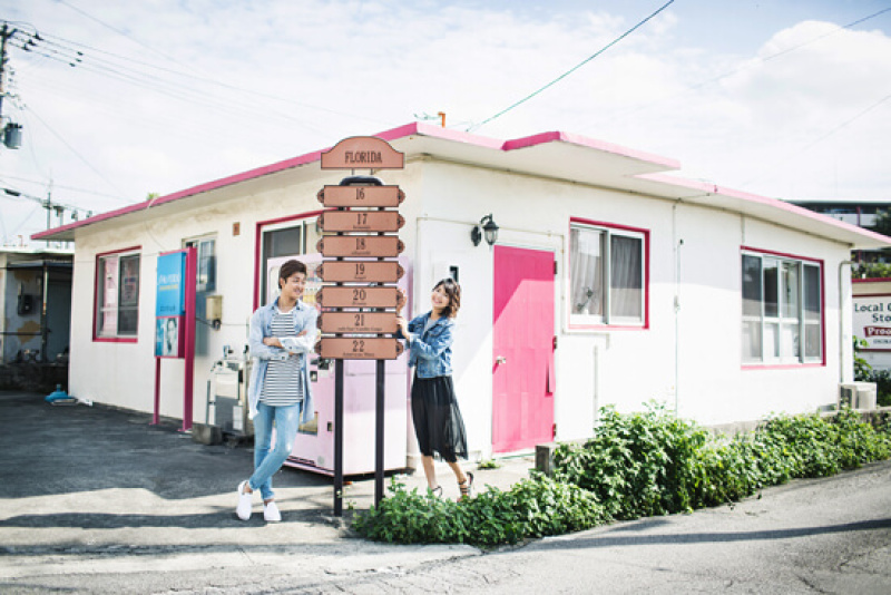 映えスポットのポップな街並み♪ビーチ&タウンフォト<外人住宅街>100カット◇おしゃれ好きなあなたにお似合いのロケーション!