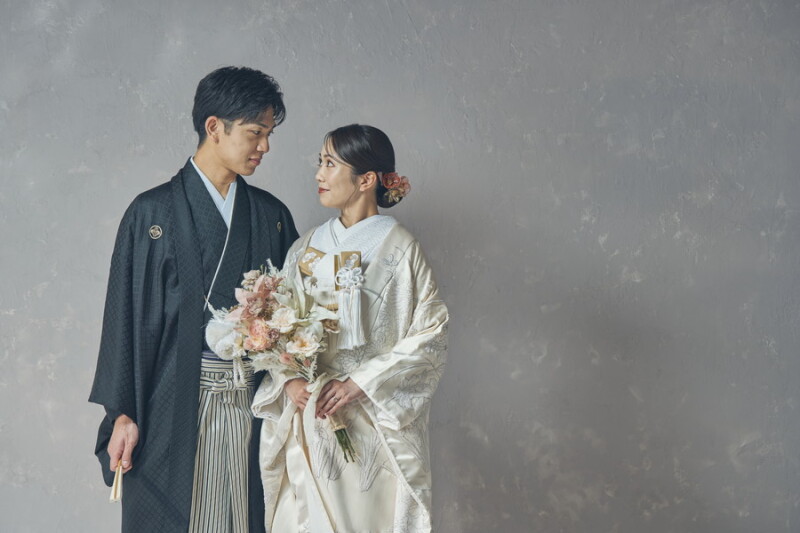 スタジオ和洋装フォトプラン◇やっぱり一枚は残したい♪ジャパニーズビューティー・スタイルとドレスの両方残す♪