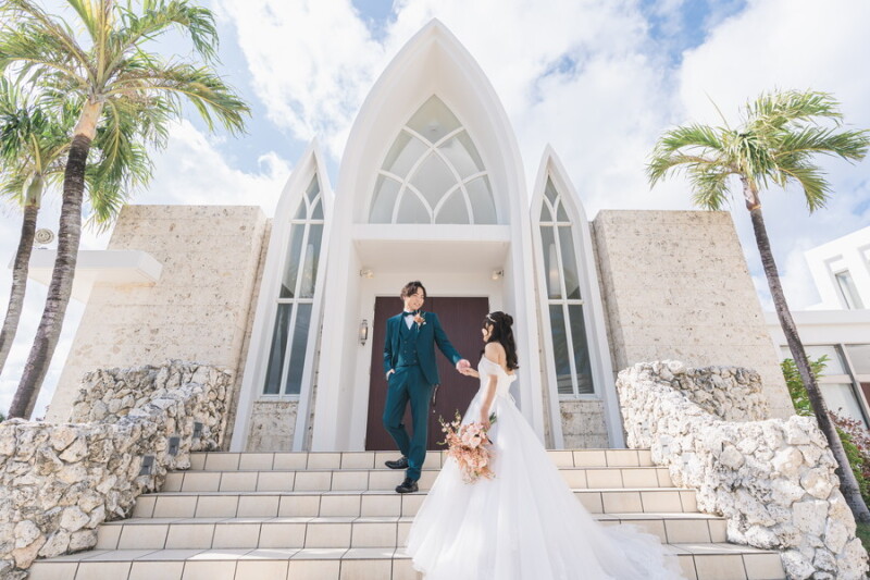 【ドレス2着付】≪2月成約限定≫チャペル＆ガーデン＋ビーチ100カット◎&yen;215,600&rArr;&yen;132,000