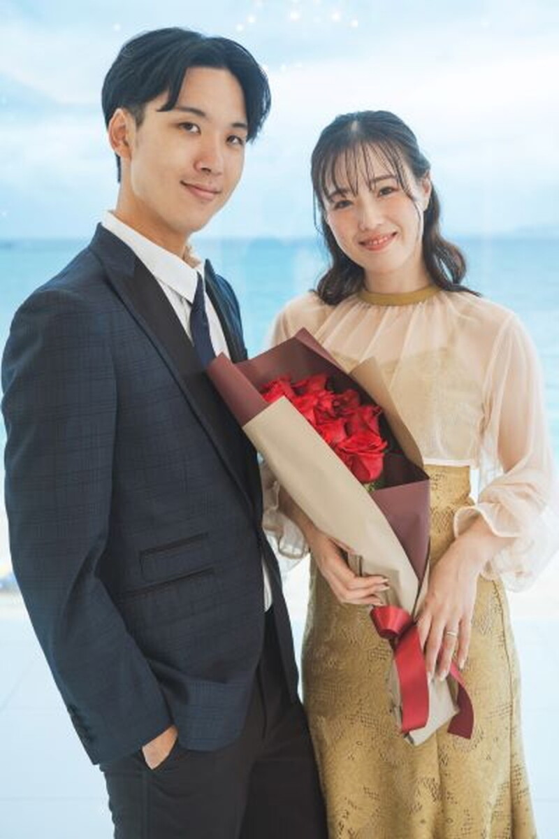 【プロポーズプラン】チャペルでエンゲージメントフォトを♡バラの花束付・データ30カット【アクアグレイス・チャペル】サプライにも♡