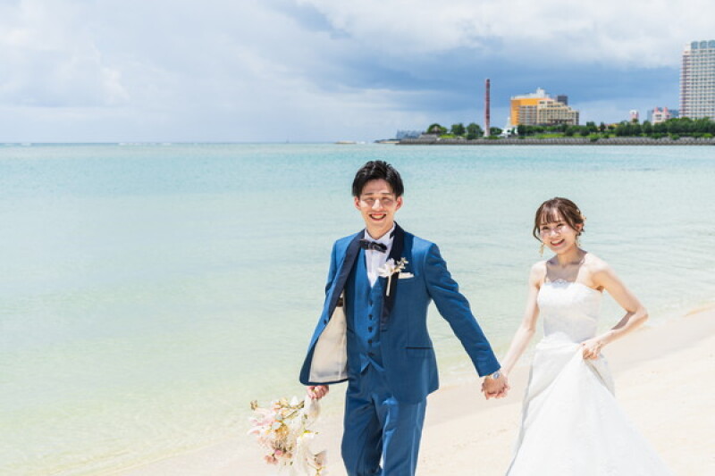 【早得/GW・夏先取り！】5月以降もOK≪2月成約限定≫ビーチ＆グリーンフォト 100カット◎￥86,900&rArr;￥66,000