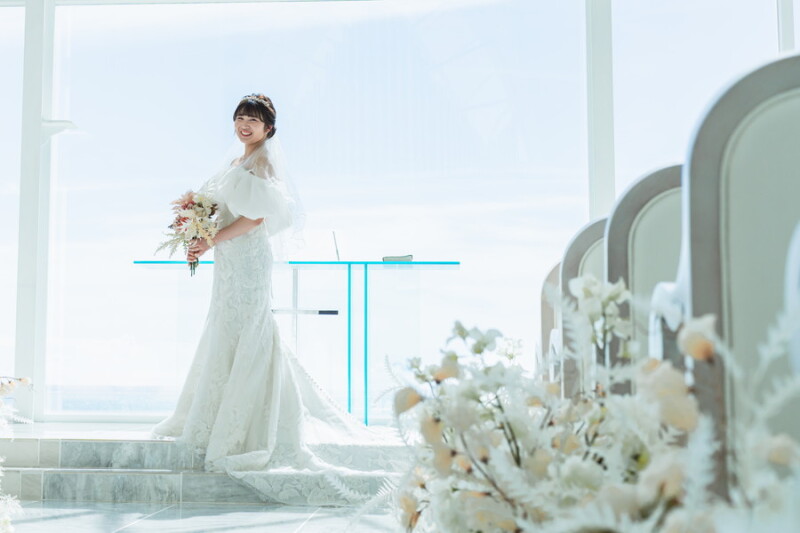★年末年始特価★12月~2026年1月撮影限定☆海が一望できるリゾートチャペルフォト*衣裳&ヘアメイク込*50カットプラン