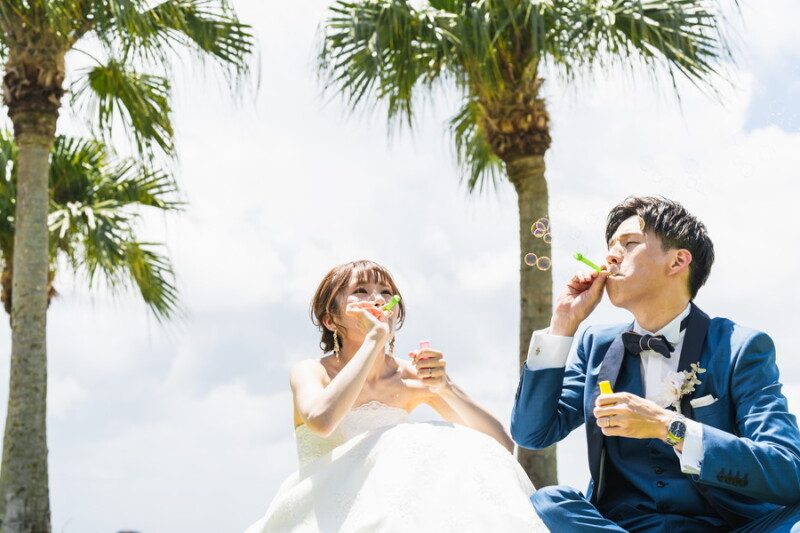 ゲリラセール！❁3月撮影までの大特価❁￥11,000で叶う！ビーチ＆グリーンフォト100カット◎衣裳|ヘアメイク|雨天保証コミ