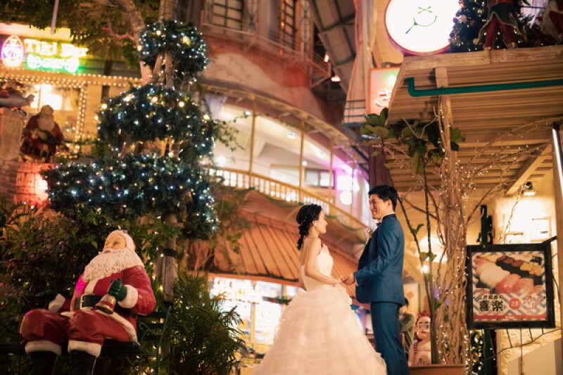 【Photorait限定】ご旅行と一緒に♬お二人で♡家族で♡ナイトアメリカンビレッジ&サンセットビーチフォトツアー150カット★