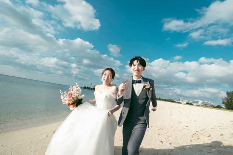 【早得/GW・夏先取り！】5月以降もOK≪2月成約限定≫ビーチ＆グリーンフォト 100カット◎￥86,900&rArr;￥66,000