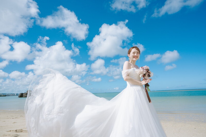 ≪4～7月撮影・3月成約限定≫アラハビーチ＆グリーンフォト 100カット◎￥86,900&rArr;￥66,000