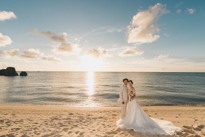 【Photorait限定】ご旅行と一緒に♬お二人で♡家族で♡ナイトアメリカンビレッジ&サンセットビーチフォトツアー150カット★