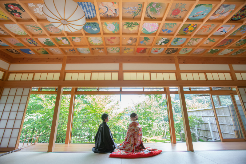 ハートと風鈴 撮影日 年7月日 正寿院 京都好日 京都府でフォトウェディング探すならphotorait