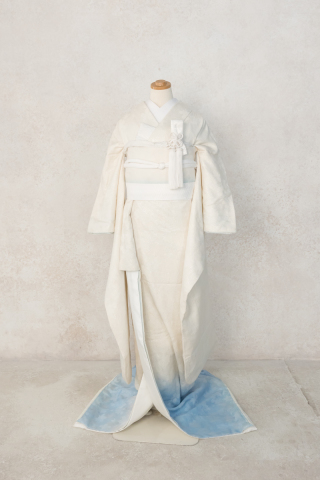 掛下　青ぼかし