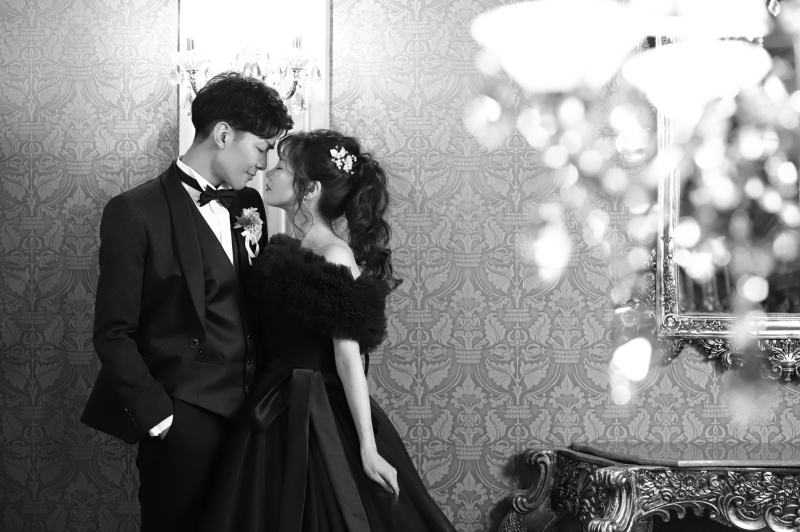 モノクロでも。