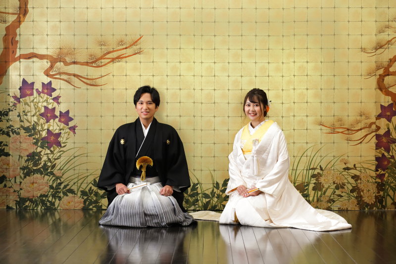 王道の正座写真。