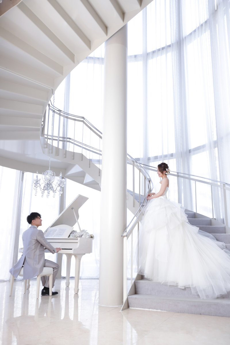 螺旋階段を活かして。