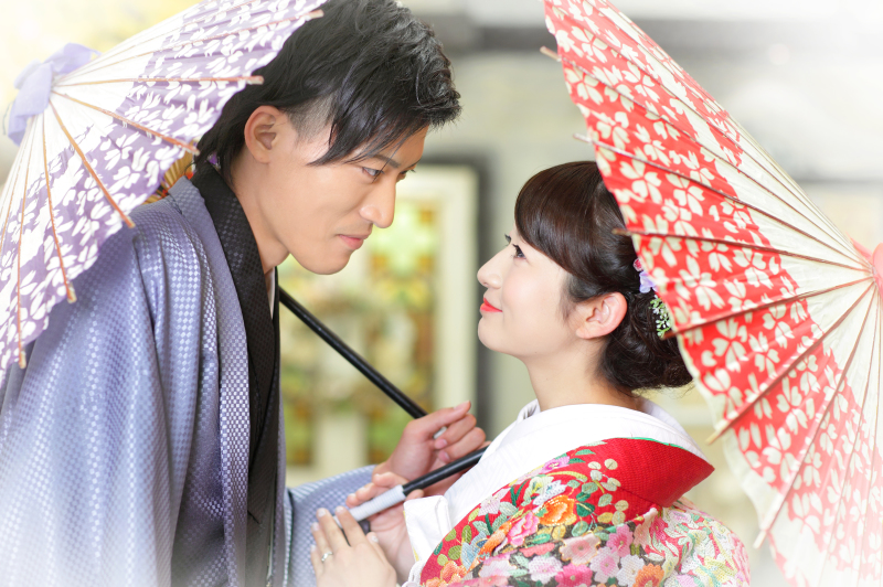 見つめ合う･･･