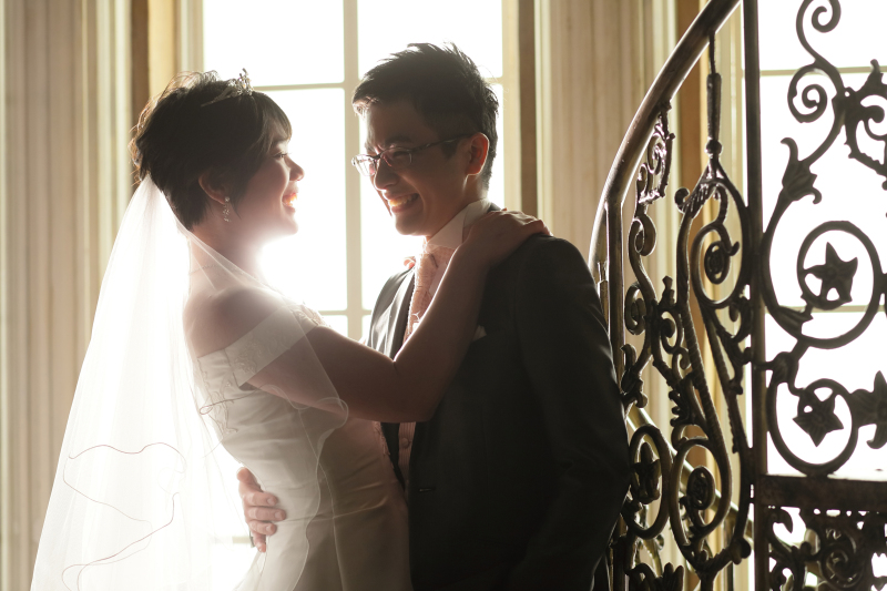 素敵な笑顔で。