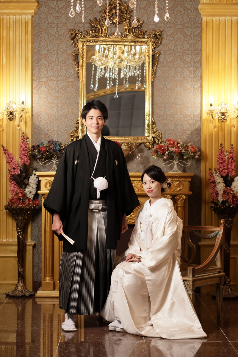 きっちりを華やかに。