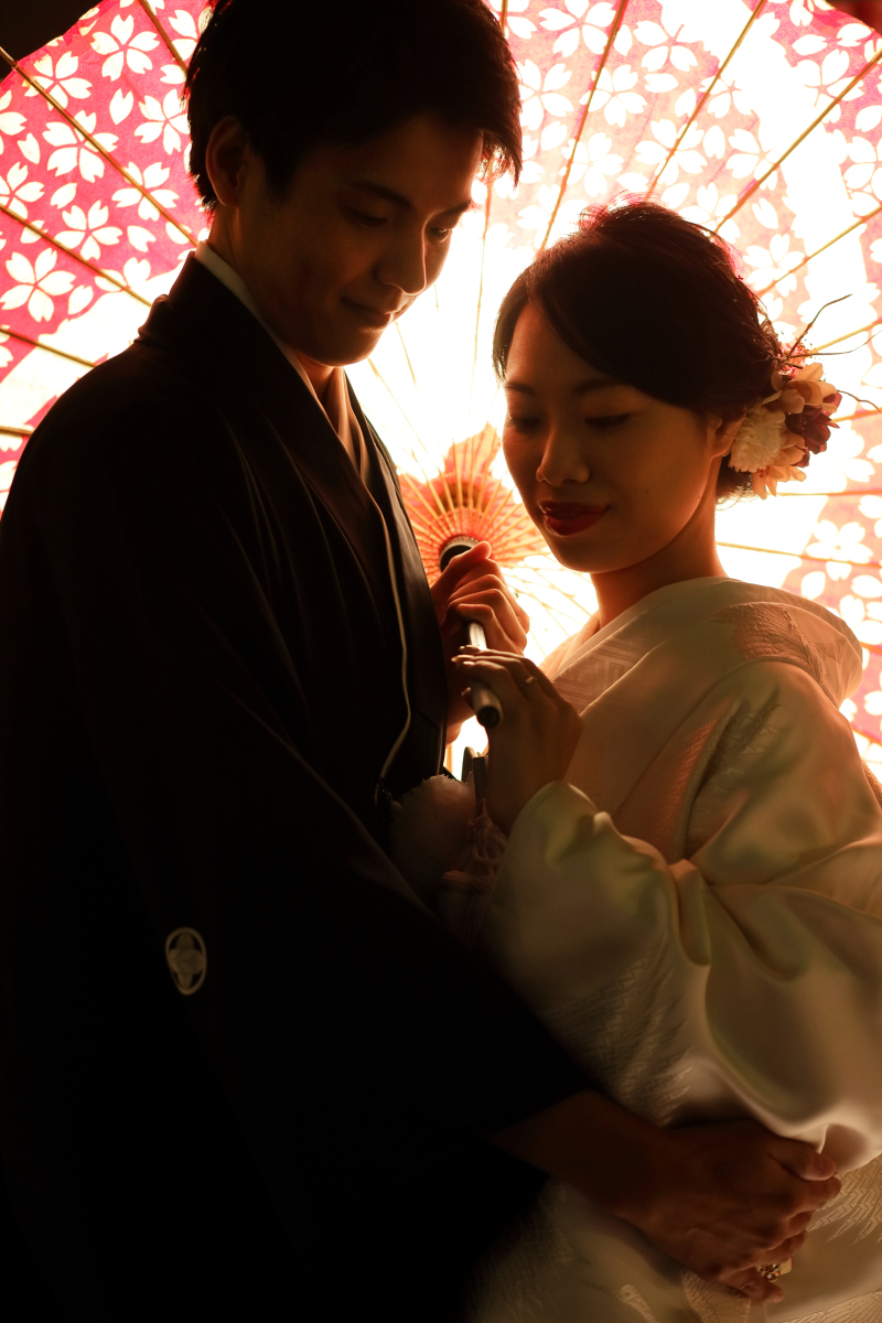 定番の逆光ショット