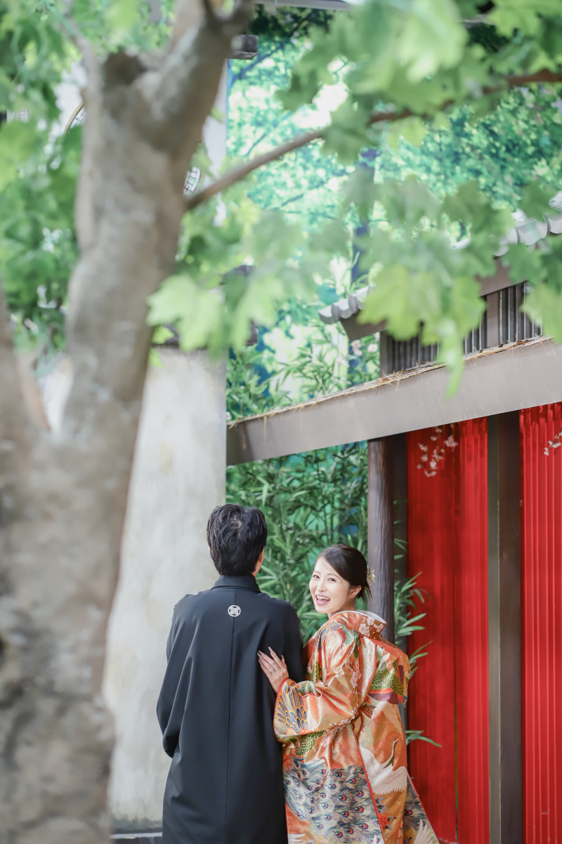 振り返りショット!