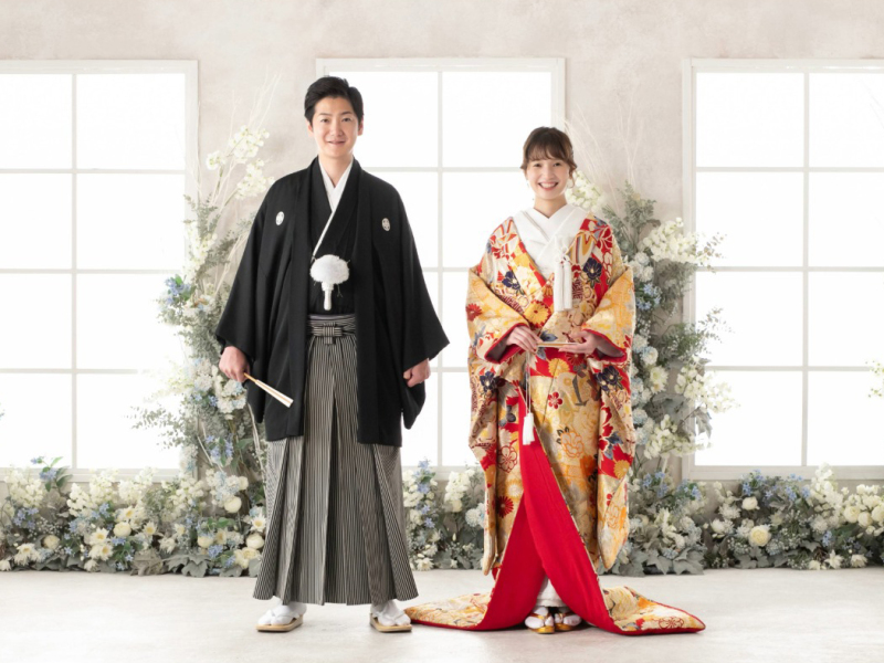 おふたりを際立たせるシーンで