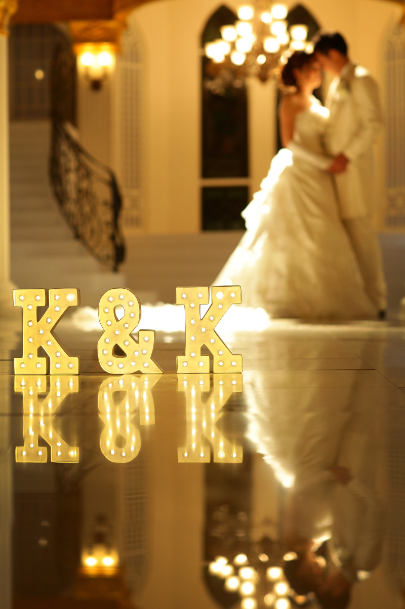 マーキーライトでキラキラと･･･