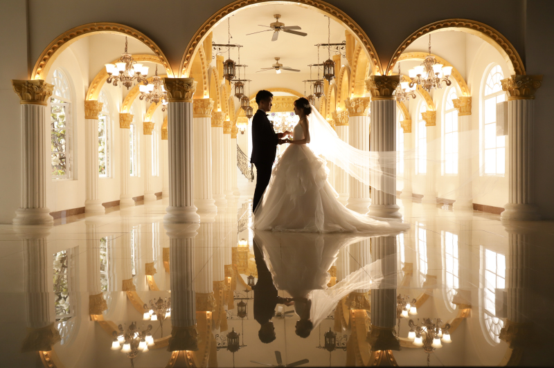 写し込みを楽しんで