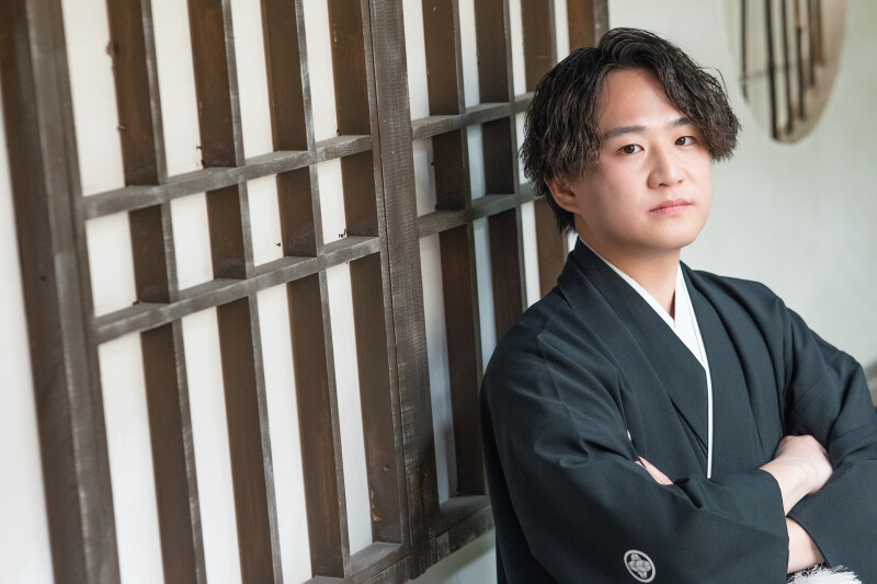 ご新郎様はキリっと