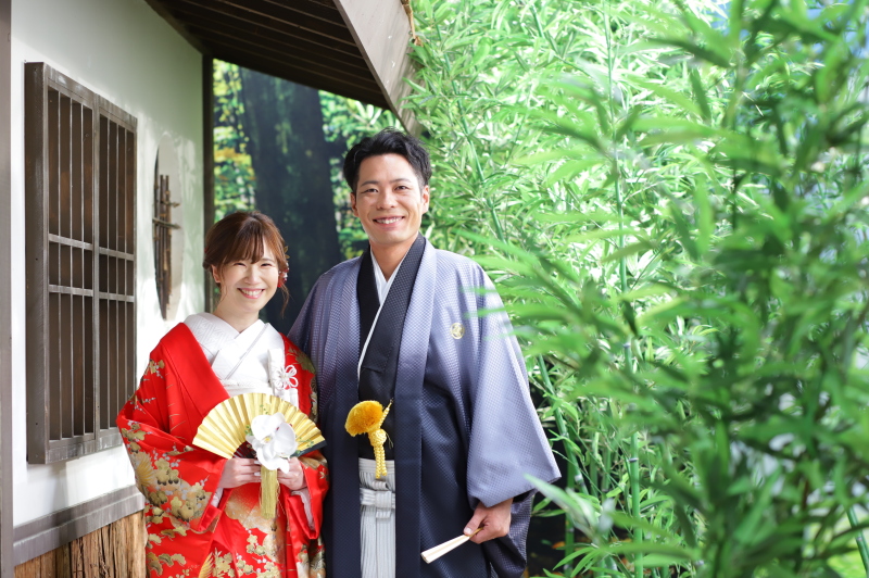 竹藪で爽やかに