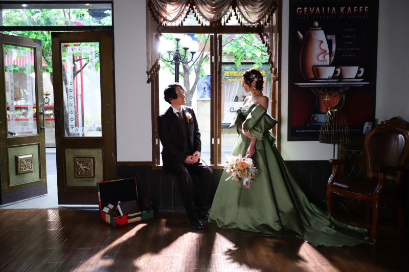 新作衣装で、全身の撮影!