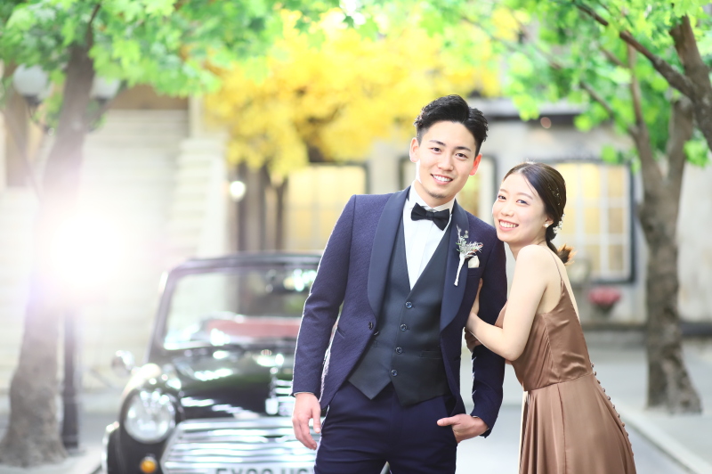 きめすぎずお二人らしさを