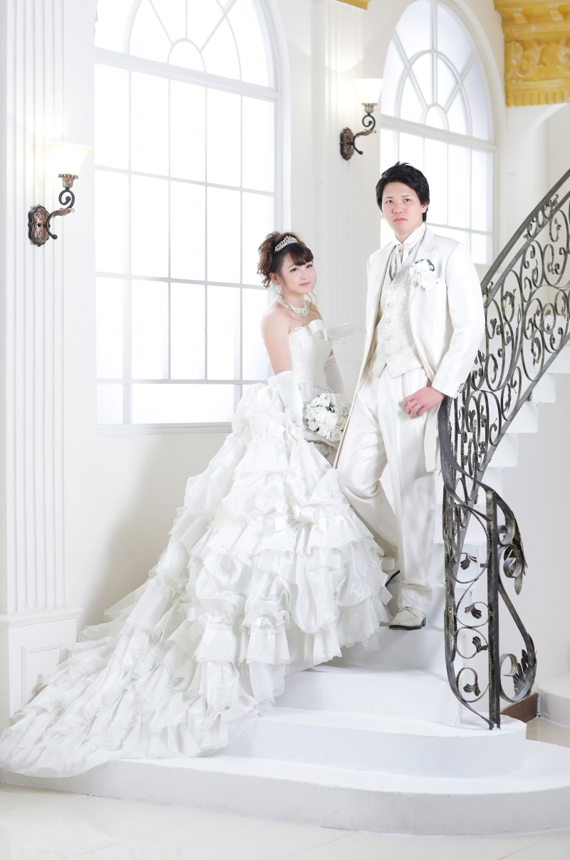 可愛らしいふわふわドレス