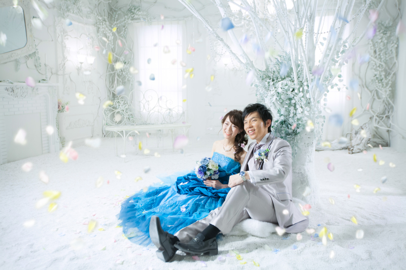 舞う花びら･･･