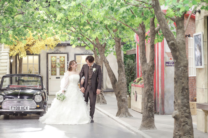 お２人の楽しそうな表情を残して。