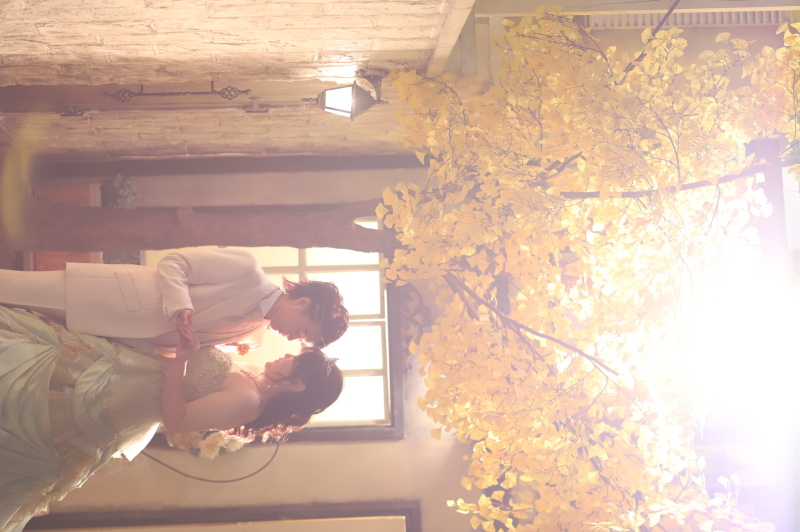 カラードレス2着目