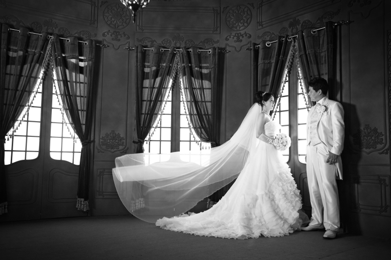 ロングヴェールならではのふわふわ感っ