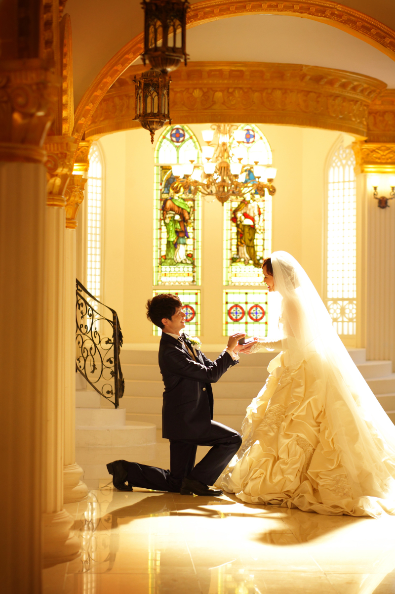 チャペルでロマンチックに･･･