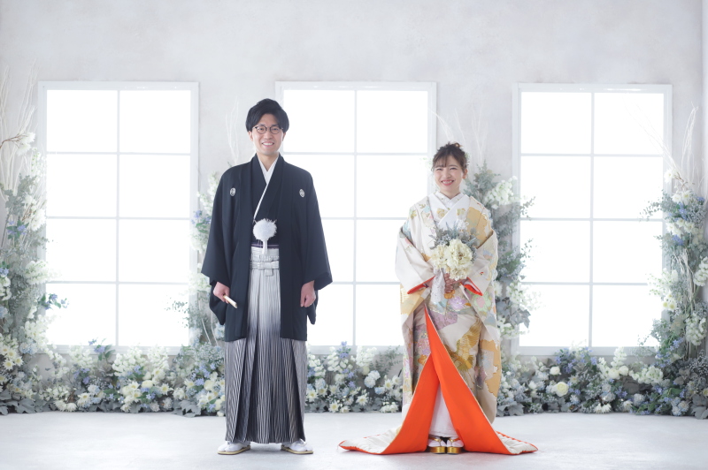 きっちり立ち姿