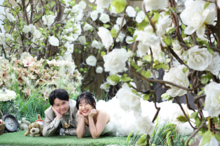 お2人らしい表情を！